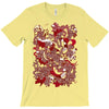 rood en wit T-Shirt
