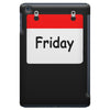 title of day of the week friday day of the week iPad Mini