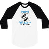 Papa is my Name Fishing Is My Game 3/4 Sleeve Shirt