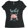 Wild One Women's Triblend Scoop T-shirt