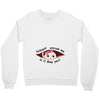 May Peeking Out Baby Girl Crewneck Sweatshirt