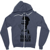viva la burger Zipper Hoodie