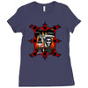 gothic american gothic Ladies Fitted T-Shirt