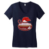 cretaceous survivors (the history league) Women's V-Neck T-Shirt