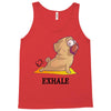 yoga pug exhale Tank Top