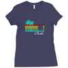 cabo san lucas distressed Ladies Fitted T-Shirt