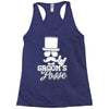 groom's posse Racerback Tank