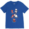 red fusion V-Neck Tee