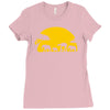 walker across Ladies Fitted T-Shirt