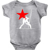 he clash inspired long sleeve Baby Onesie