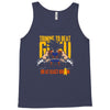 training to beat saiyan or at least warrior anime gym workout lifting Tank Top