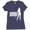 kill bill   uma   tv   cult  inspired film Ladies Fitted T-Shirt