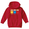 red shirt Youth Hoodie