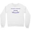 I Love Someone with Hodgkin's Cancer to The Moon and Back to Infinity Crewneck Sweatshirt