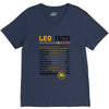 Leo Facts Zodiac V-Neck Tee