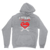 i steal heart valentin day Unisex Hoodie