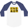 people on the bus 3/4 Sleeve Shirt