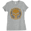 punisher punk Ladies Fitted T-Shirt