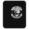 life is better fishing Mousepad