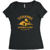 two suns of fun Women's Triblend Scoop T-shirt