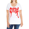 xxxtentacion  revenge Ladies Curvy T-Shirt