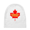 canada strong Baby Beanies