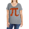 pumpkin pi Ladies Curvy T-Shirt