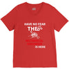 have no fear the mechanical engineer is here V-Neck Tee