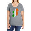 ireland Ladies Curvy T-Shirt