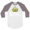 king 3/4 Sleeve Shirt