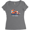 foxy mama Women's Triblend Scoop T-shirt