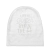 life is better by the camp fire Baby Beanies