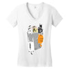 kittens in a pocket Women's V-Neck T-Shirt