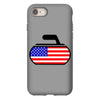 usa curling iPhone 8 Case
