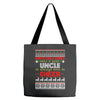 Santa Only Comes Once A Year Grandad Is Always Here To Cheer Tote Bags