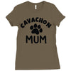 cavachon mum Ladies Fitted T-Shirt