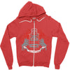 black knight coat of (no) arms Zipper Hoodie