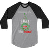 dreaming of a white christmas 3/4 Sleeve Shirt