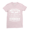 Dear Daddy... Ladies Fitted T-Shirt