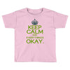 keep calm everything okay Toddler T-shirt
