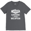 Chess Choose Your Weapon V-Neck Tee