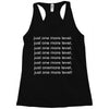 just one more level! Racerback Tank