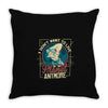 on this plane Throw Pillow