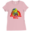 rainbow bite Ladies Fitted T-Shirt