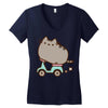 Pusheen The Cat Women's V-Neck T-Shirt