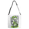 bird and money Adjustable Strap Totes