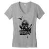 hellboy Women's V-Neck T-Shirt