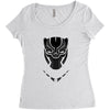 black panther minimalist Women's Triblend Scoop T-shirt