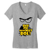 beech mein mat bol Women's V-Neck T-Shirt
