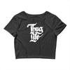 thug life Crop Top